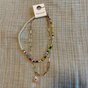 Francesca's Collections Gold Layered Necklace